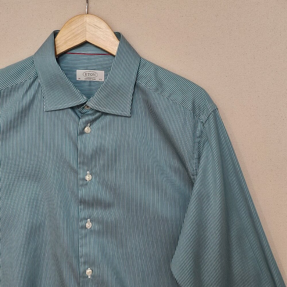 Eton Contemporary Button Down 17.5 44